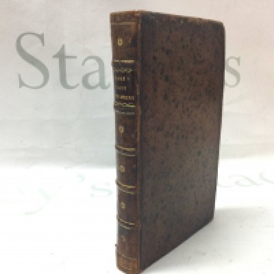 An antique leather bound 1702 History of the last parliament book by James Drake , London. Postage category B- NO RESERVE