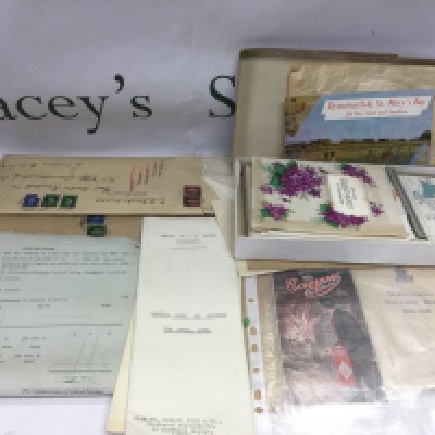 A collection of various ephemera. Shipping category C.- NO RESERVE