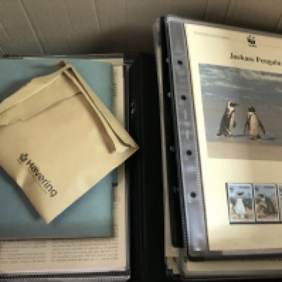 A collection of WWF stamps . Postage category C- NO RESERVE