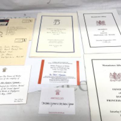 A collection of Diana princess of wales memorabilia. Postage B.