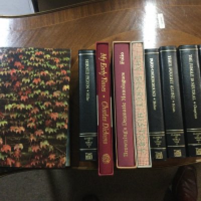 A collection of 20 books including Folio Society .
