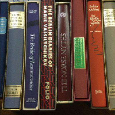 A collection of 23 books including Folio Society.