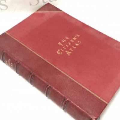 The Citizens Atlas of the world, George Newnes limited. Circa first half of the 20th century. Postage category c