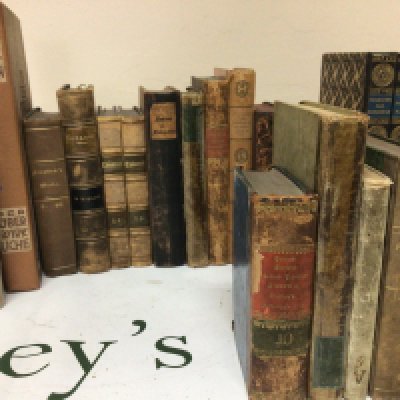 A collection of 19th century and later books Continental books Jewish themed books and others.