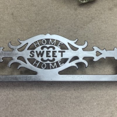 Cast iron home sweet home fender