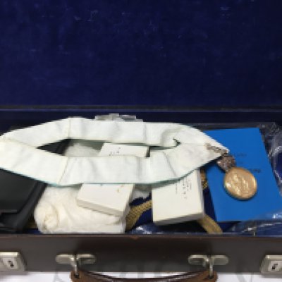 Masonic Regalia including jewels . Postage category C