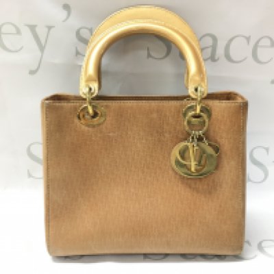 Christian Dior Diorissimo Lady Dior Small top handle bag. Postage category B