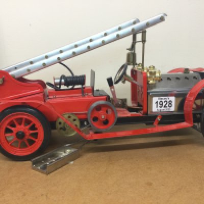 A Mamod fire engine.