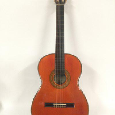 A hand built Susing's Guitar company classical guitar, model W35. Comes supplied with a hard carry case.
