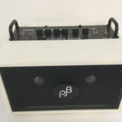 A Phil Jones Bass Double Four micro bass amp.