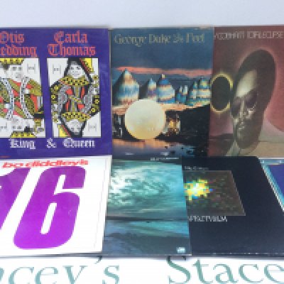 Fifteen soul, jazz and funk LPs by various artists including Otis Redding & Carla Thomas, Billy Cobham, Earth, Wind & Fire and others.