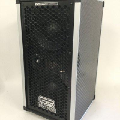 A GR Bass AT 208 Aerotech lightweight 500W bass amplifier.