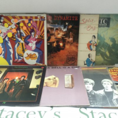 Seventeen punk and post punk LPs and 12" singles by various artists including The Stranglers, XTC, Wire and others.