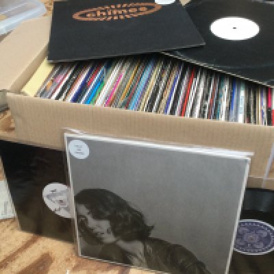 A box of dance and electro LPs, 12" and 10" singles and EPs by various artists including Kelly Lee Owens, CJ Bolland, Moby and many more. Incudes some limited editions and coloured vinyl.