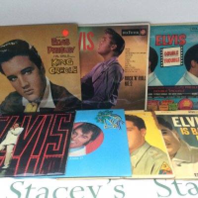 Fifteen Elvis Presley LPs comprising 'Rock n Roll No2' (orange centre label), 'G.I. Blues' and others.