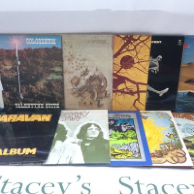 Ten rock and prog rock LPs by various artists including Colosseum, Family, Wishbone Ash and others..