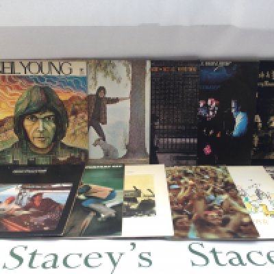 Eleven LPs by Crosby, Stills, Nash & Young plus solo releases.