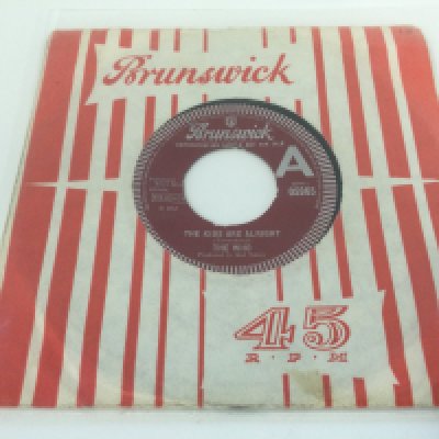 A rare 1965 UK demo of 'The Kids Are Alright' b/w 'The Ox' by The Who. Brunswick 05965. Vinyl Ex, sleeve VG.
