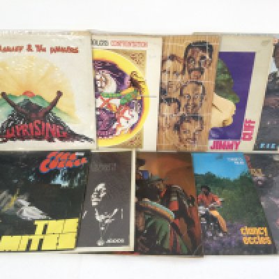 20 reggae and ska LPs and 12" singles by various artists including Bob Marley, Dennis Brown, Professor Longhair and others.