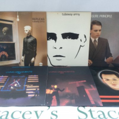 Thirteen Gary Numan and Tubeway Army LPs and 12" singles comprising 'Replicas', 'Pleasure Principle', 'Telekon' and others.