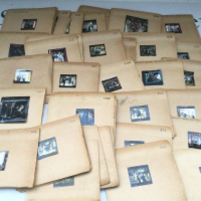 A collection of The Avengers ephemera comprising film cels, press photos etc.