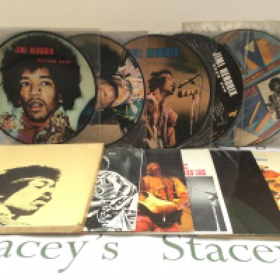 Eleven Jimi Hendrix LPs including five picture discs, a 'Starportrait' 2LP box set and others.