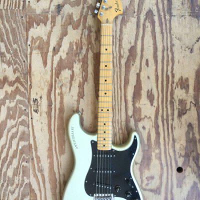 A 1979 25th anniversary Fender Stratocaster electric guitar with original case. Serial number 252945. The guitar was purchased from new by Paul Williams, former early member of Mud.