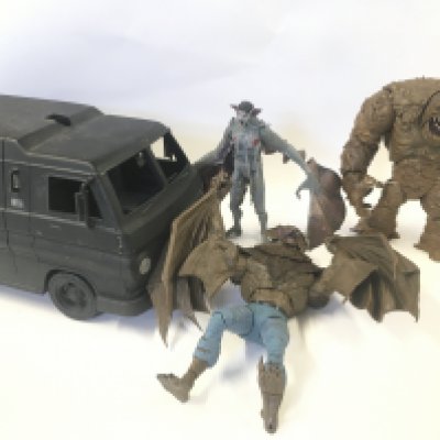 A Large Collection of Marvel/D.C. Figures and Others.