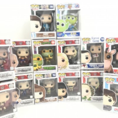 A Collection of Boxed Funko Pop Figures. Including WWE.