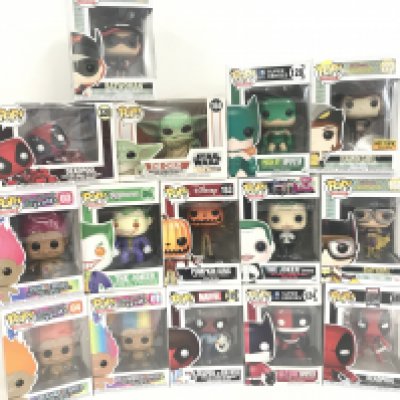 A Collection of Boxed Funko Pop Figures. Including Trolls. Etc.