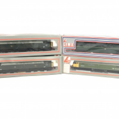 4 X Boxed Llima 00 Gauge Diesel Locomotives.