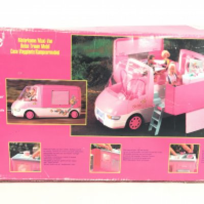 A Boxed Barbie Motorhome.