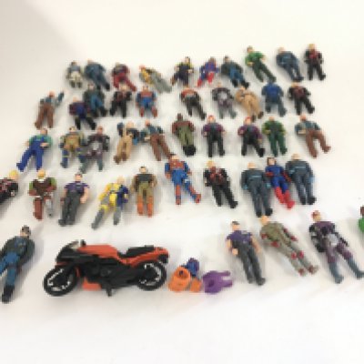 A collection in excess of 40 Mask figures by Kenner