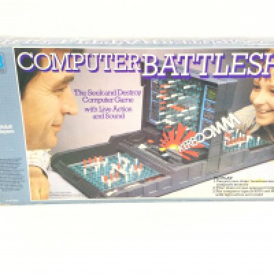 A Boxed Computer Battleships game by MB electronics.