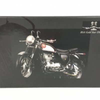 A Boxed Minichamps BSA Gold Star DB34 Diecast Motorcycle.