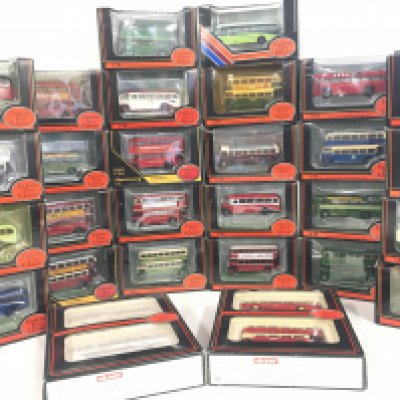 A Collection of Boxed Exclusive First Editions Buses.