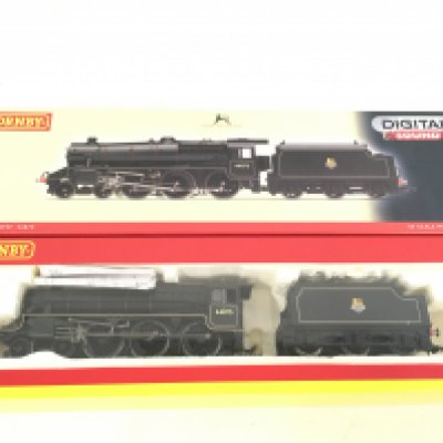 A Boxed Hornby 00 Gauge B.R. 4-6-0 Class 5P5F 44875 Locomotive DCC Fitted.