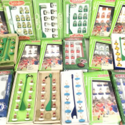 A Collection of Subbuteo Teams. Accessories. Including the World Cup edition.(4).