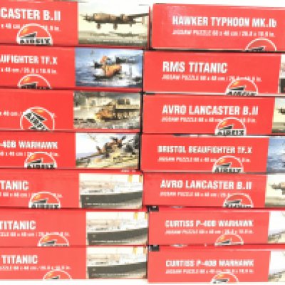 A Collection of boxed and sealed Airfix Jigsaw Puzzles.