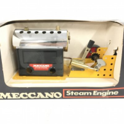 A Boxed Meccano Steam Engine.