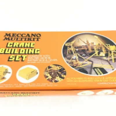 A Boxed Meccano Multikit Crane Building Set.