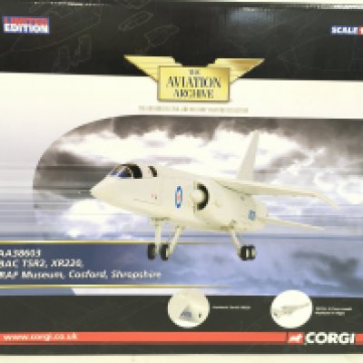 A Boxed Corgi Aviation Archive BAC TSR2. #AA38603.