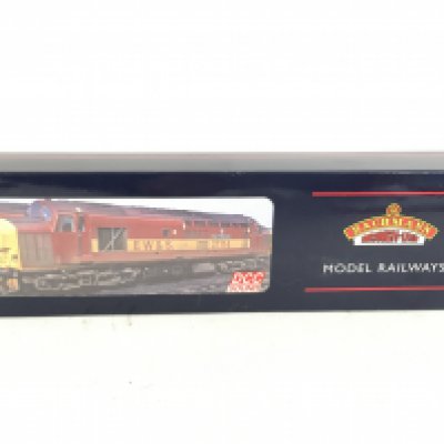 A Boxed Bachmann 00 Gauge Class 37/0 Diesel 37254 BR. blue. #32-776DS. With DCC Sound.