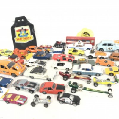 A Collection of Playworn Diecast including Corgi. Etc.