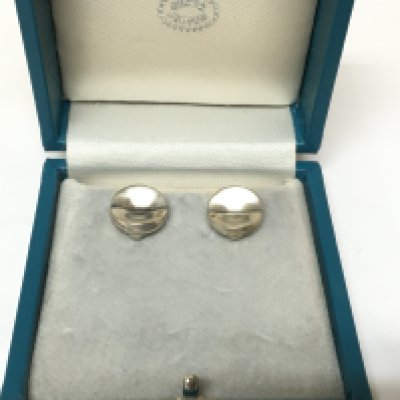 A pair of Georg Jensen earrings design number 1360