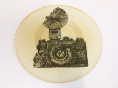 An Aztec Camera uncut picture disc Walk Out To Winter b/w Still On Fire.
