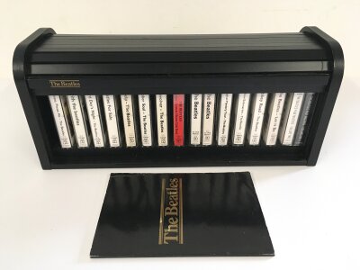 A Beatles 'bread bin' multi cassette box set.