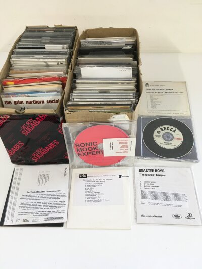 A collection of over approx 140+ promo CDs by various artists including Morrissey, Beastie Boys, Ten Years After and others.
