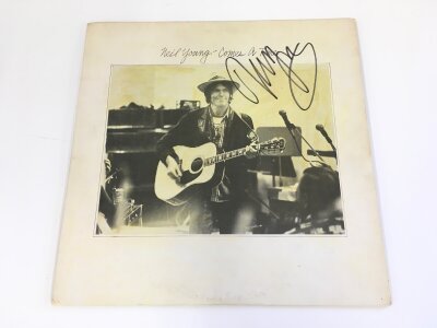 A signed Neil Young LP, no COA.