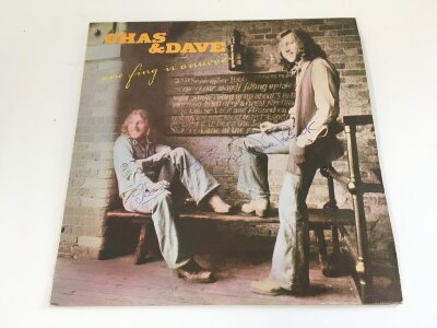 A Chas n Dave signed LP.
